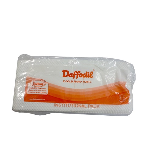 Daffodil C Fold Hand Towels, 150 Towels